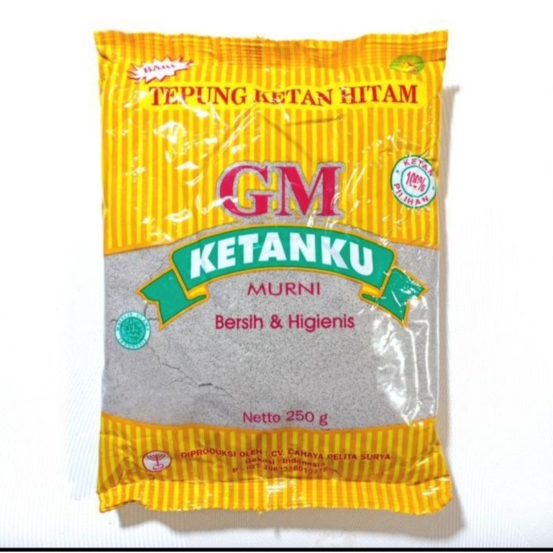 

ketanku 250g/tepung ketan hitam 250g