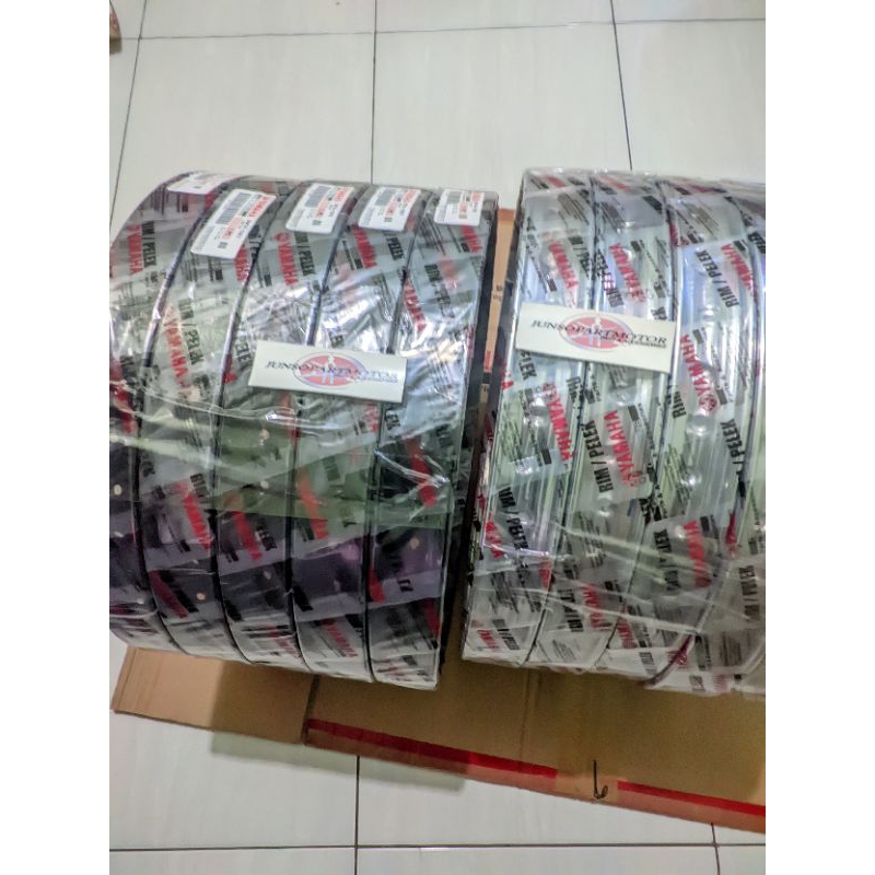 VELK VELG RIM DID ORIGINAL VEGA FIZR JUPITER VEGA ZR VEGA RR UKURAN 140X17 HITAM DAN CROM HARGA SATU