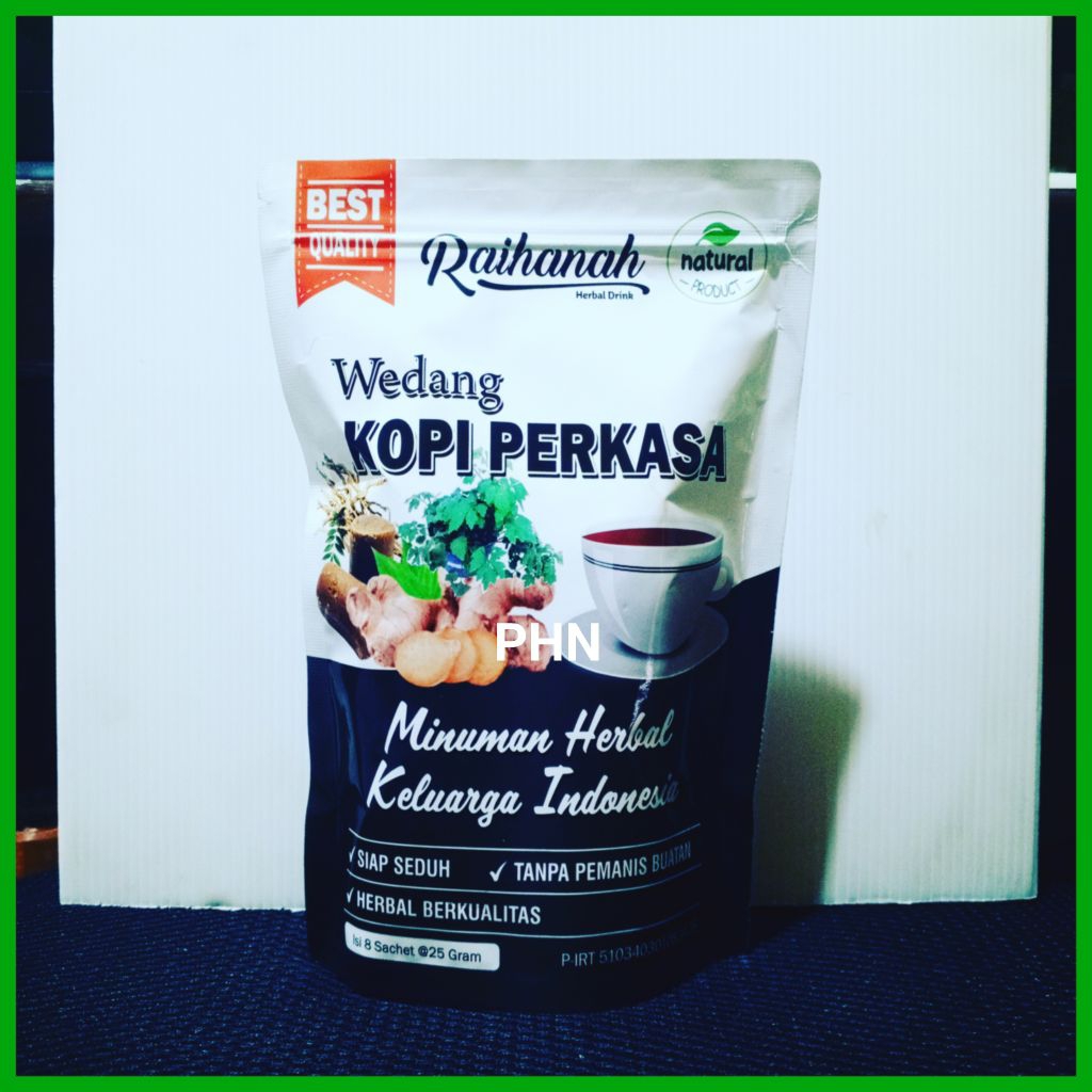 

wedang kopi perkasa raihanah isi 8 sachet