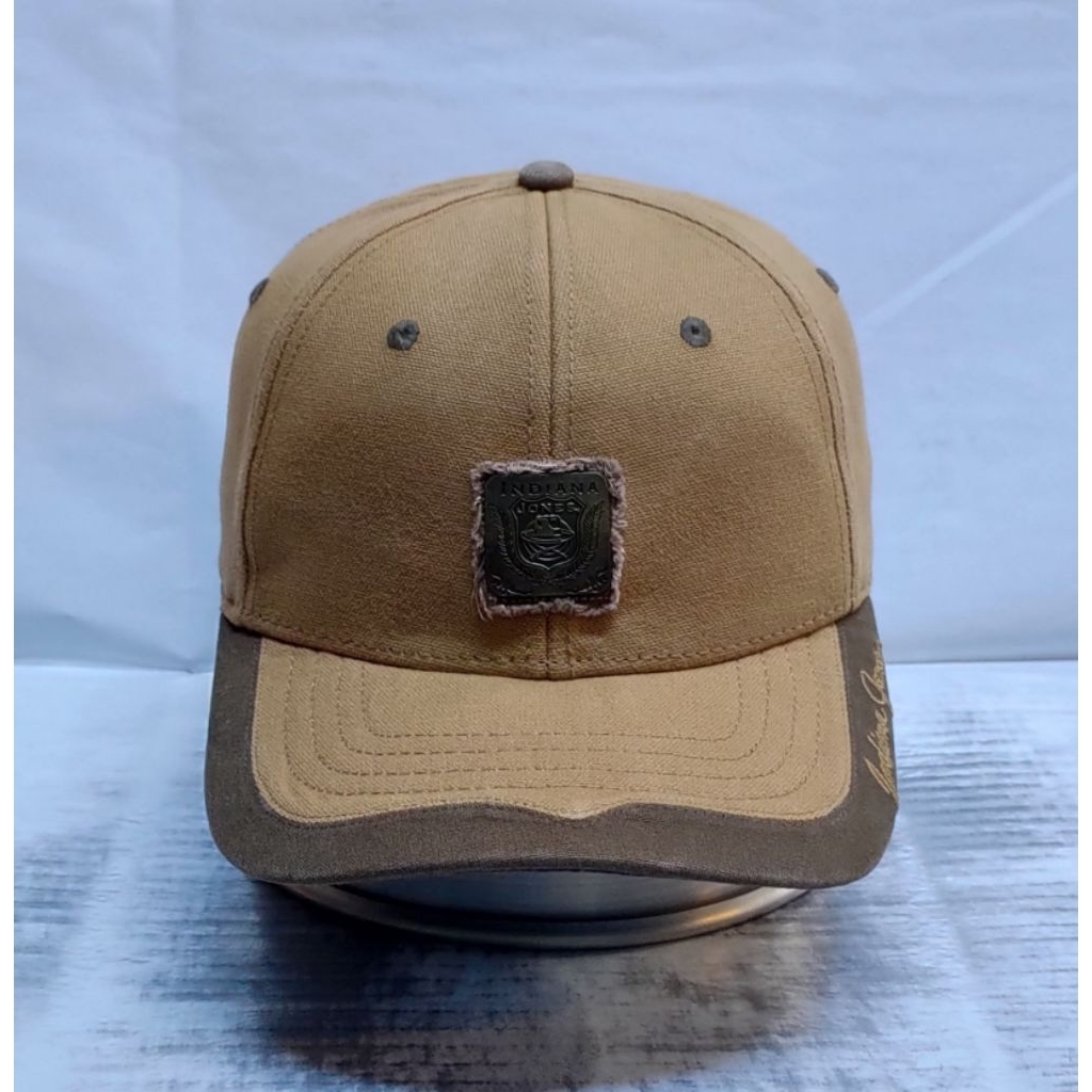 Topi INDIANA JONES Official Logo Metal Authentic Ori 2nd