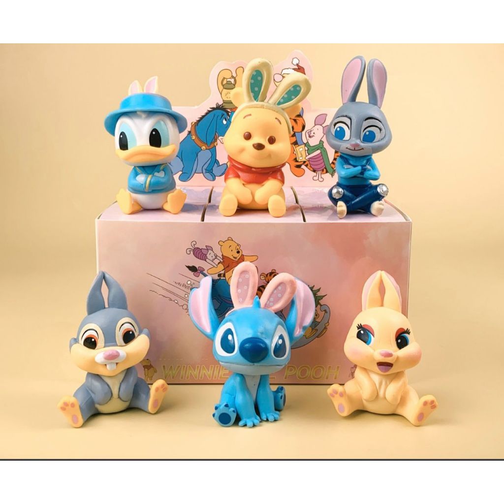 Sellyliavitaliavita Blindbox Winnie The Pooh Action Figure Winnie The Pooh Disney