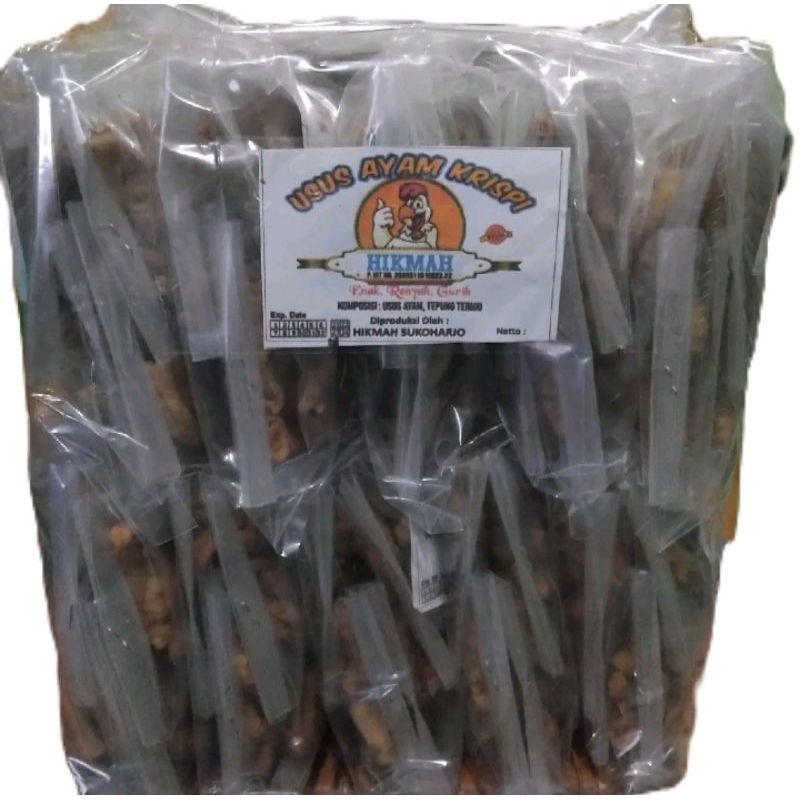 

Usus Ayam Crispy Kemasan Kecil 10pcs