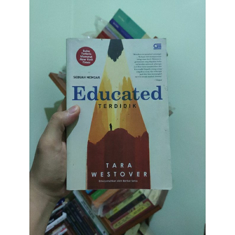 [PRELOVED ORI] Educated Terdidik - Tara Westover Buku Bekas