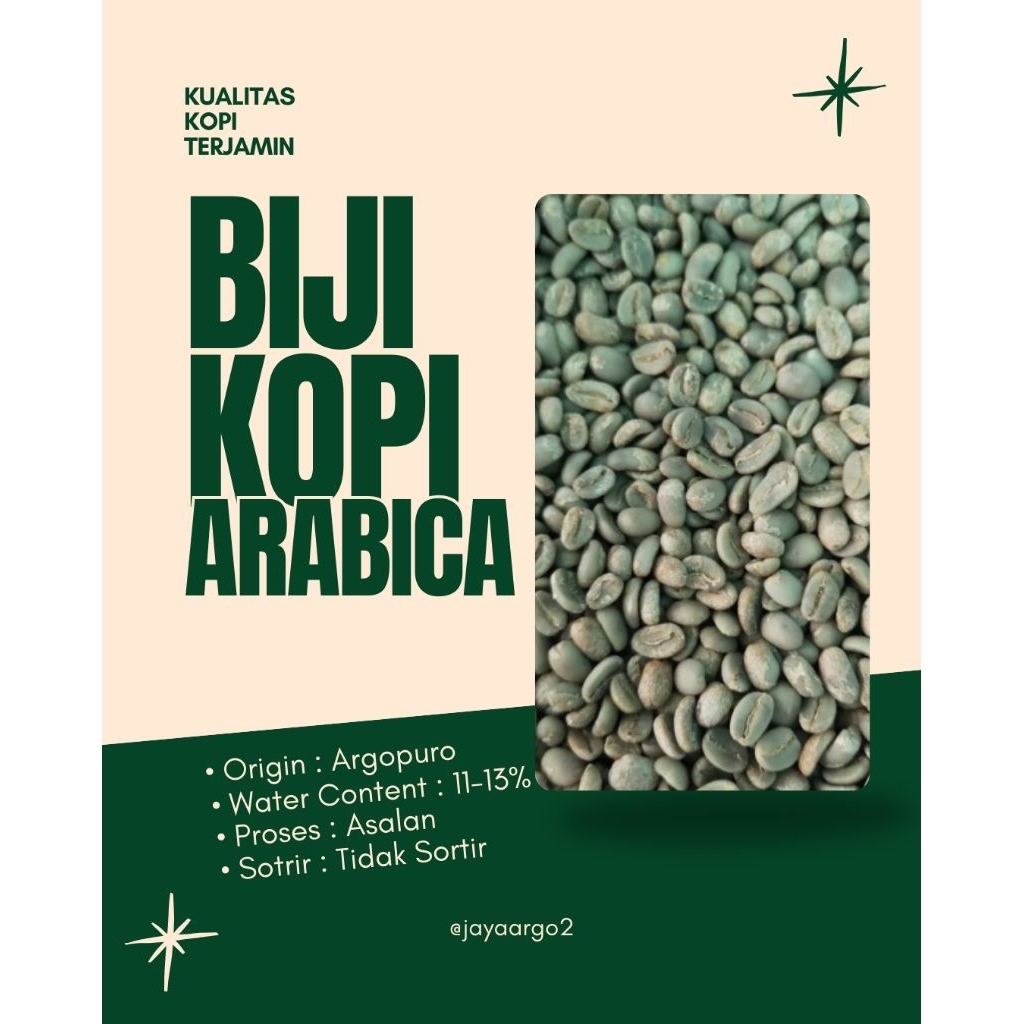 

biji kopi arabika asalan 10 kg
