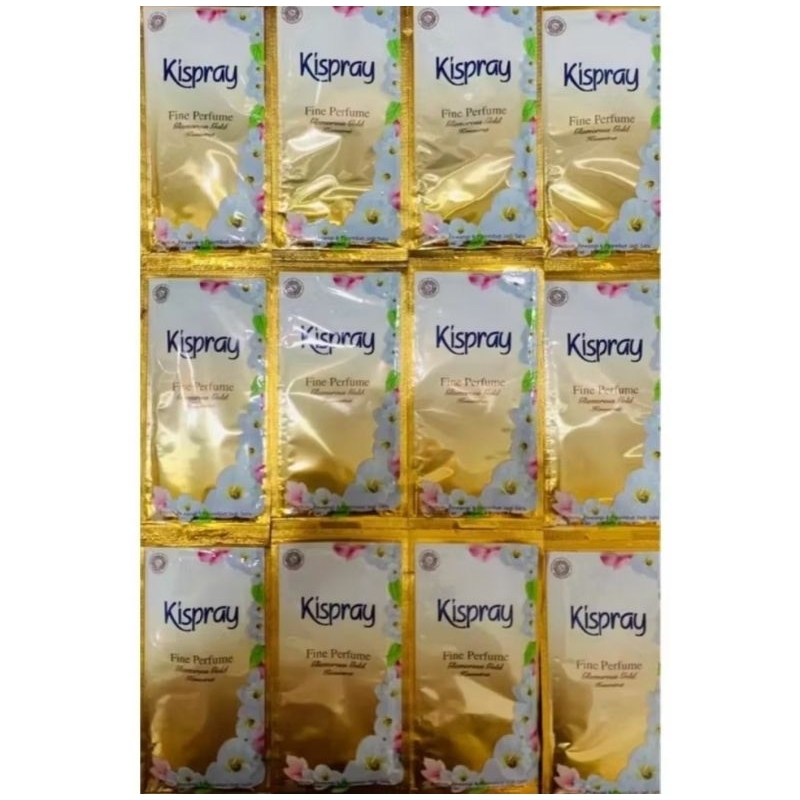 KISPRAY GOLD SACHET 12PCS×10ML