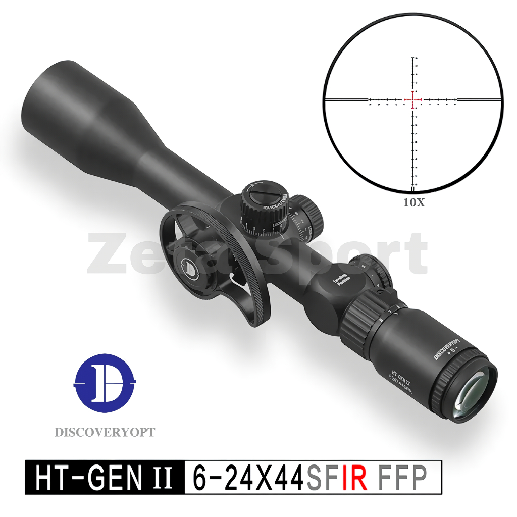 Telescope Discovery HT GEN2 6-24×44 SFIR FFP Original 100% | Teleskop DiscoveryOPT HT GEN II
