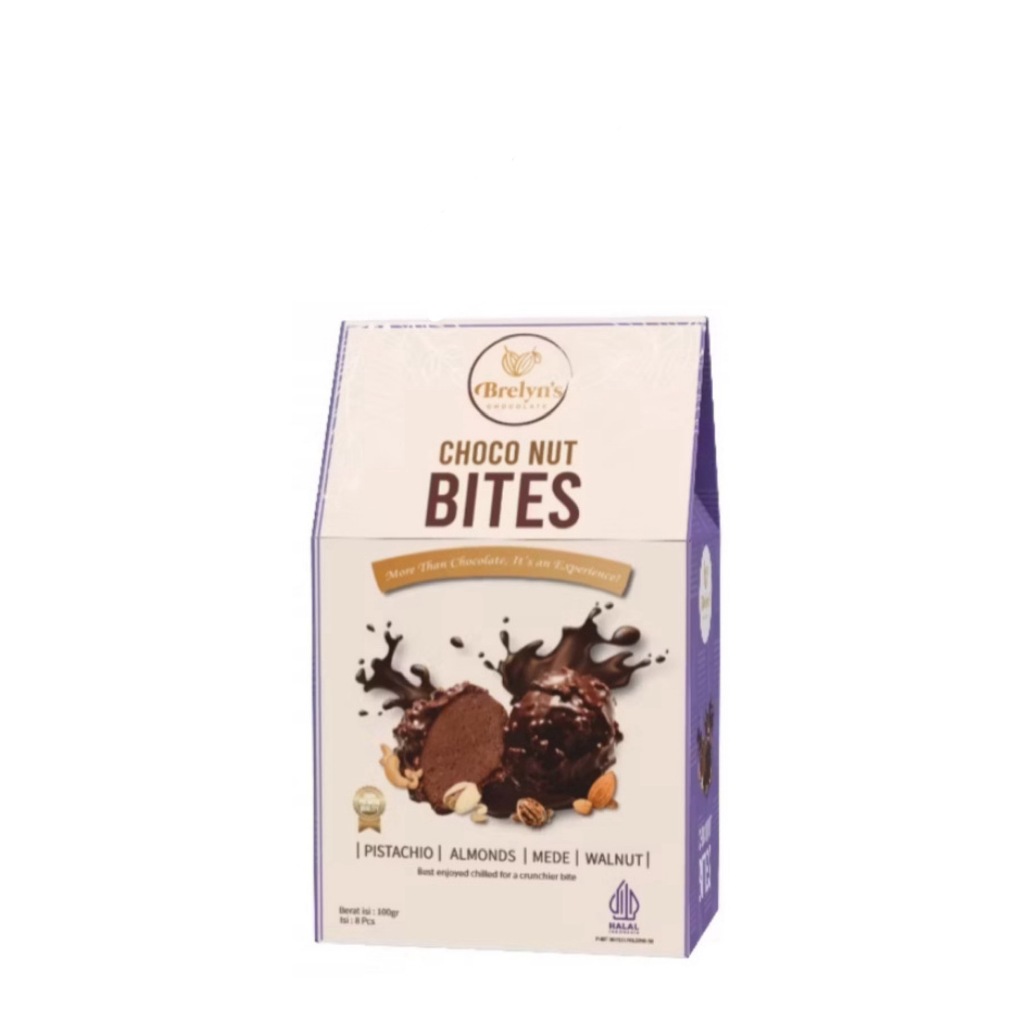 

Brelyn’s Choco Nut Bites Isi 8Pcs/ Chocolate Brelyns/ Choco Nut Bites/ Chocolate Import
