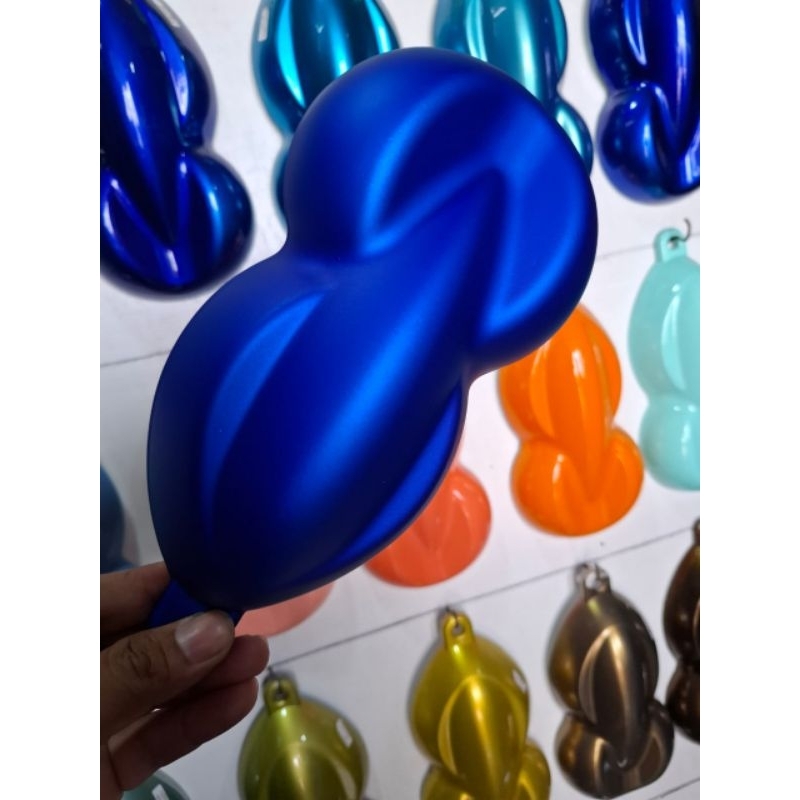 cat warna blue doff cat blue matte doff cat biru doff tanpa perlu di pernis doff lagi cat motor cat 