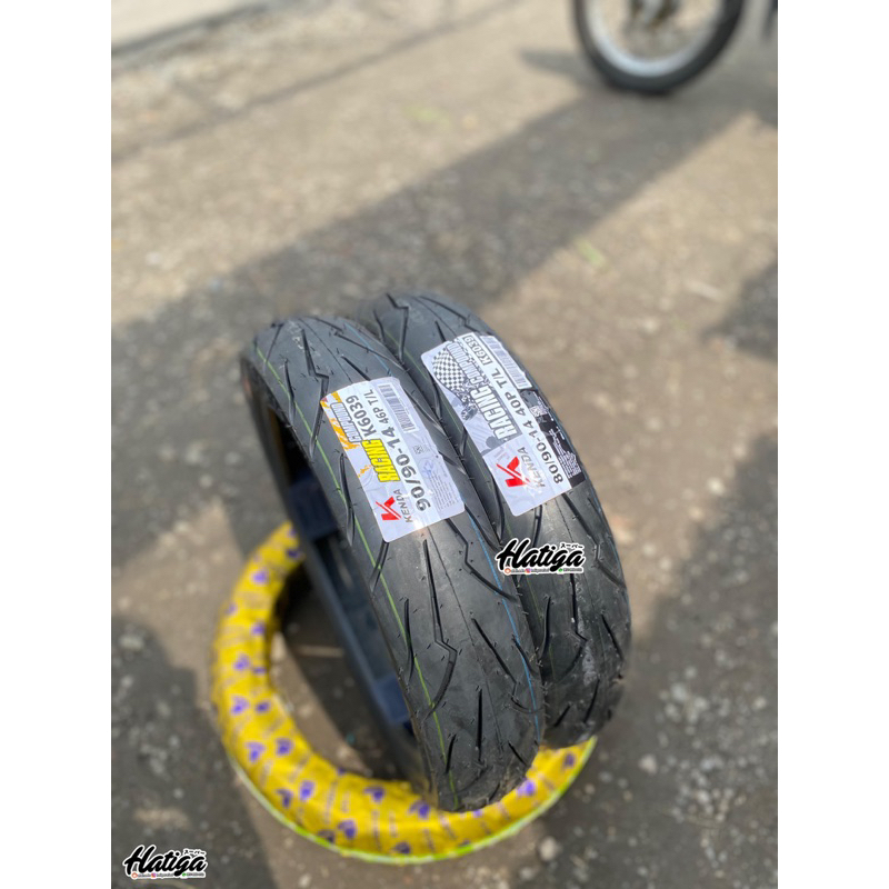 BAN KENDA RING 14 KENDA MATIC K6039 RING 14 SOFT COMPOUND Sport Racing Ban luar Tubeless vario beat 