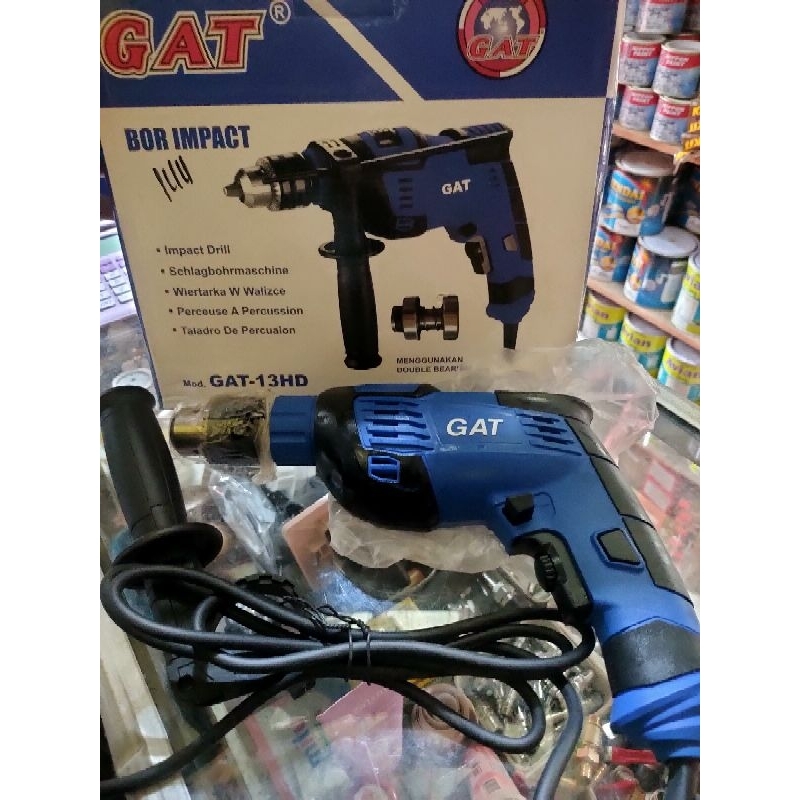 MESIN BOR GAT IMPACT 13HD BOLAK BALIK 13MM