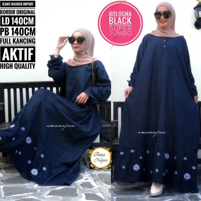 BOLOGNA DRESS JEANS WASHED super jumbo