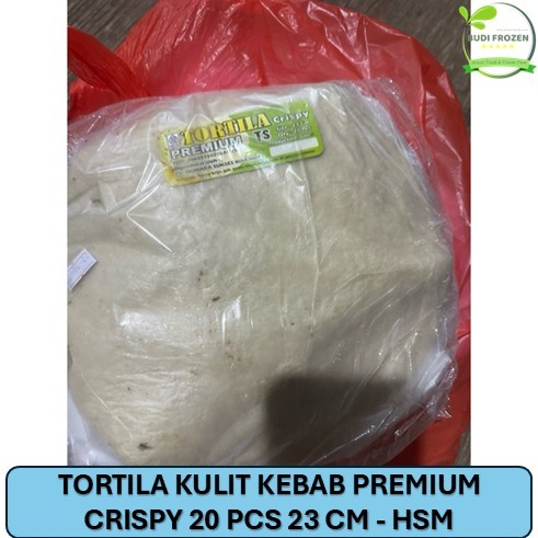 

TORTILA KULIT KEBAB PREMIUM CRISPY 20 PCS 23 CM - HSM