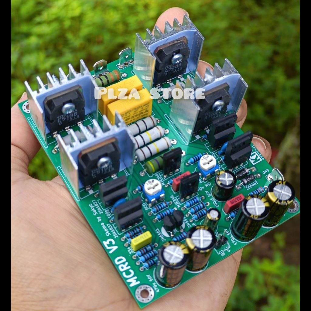 Driver MCRD V3 New double layer suara nendang komponen Original Kit driver power amplifier mcrd v3 d