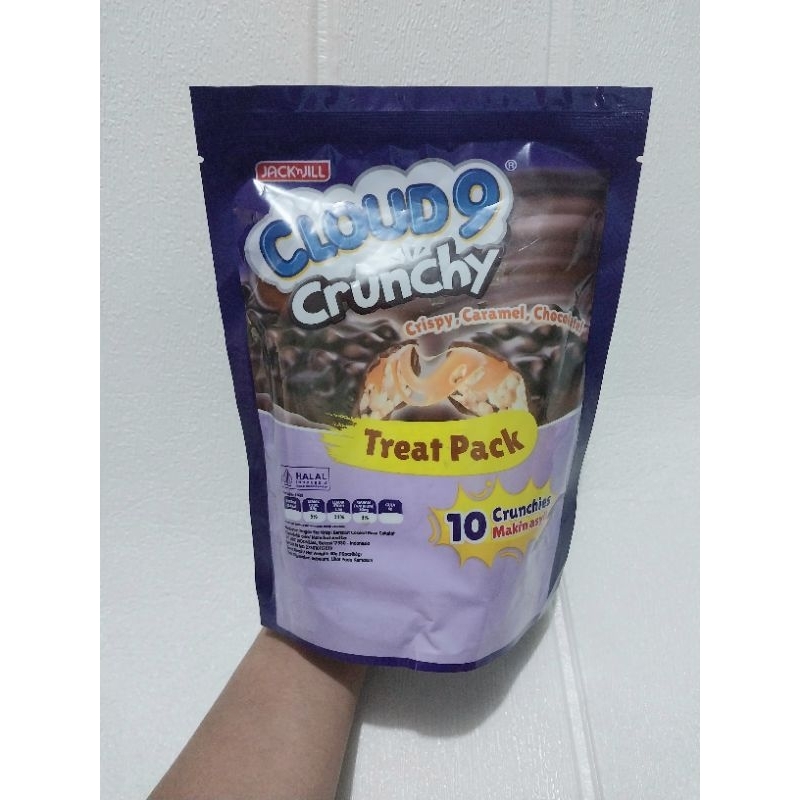 

SNACK WAFER CRUNCHY RICE CRISPY CLOUD 9 CRUNCHY WAFER CLOUD 9 CRUNCHY TREAT PACK ISI 10PCS