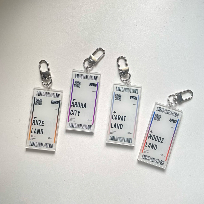 LUGGAGE TAG keychain KPOP Seventeen / ASTRO / WOODZ / RIIZE