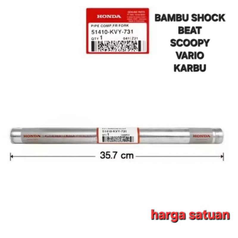 AS BAMBU SHOCK DEPAN BEAT VARIO SCOOPY SPACY KARBU ORIGINAL
