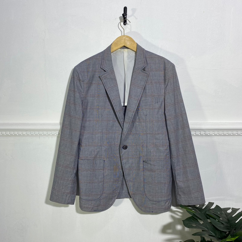 JAS BLAZER PAT TARTAN (P77 L55)