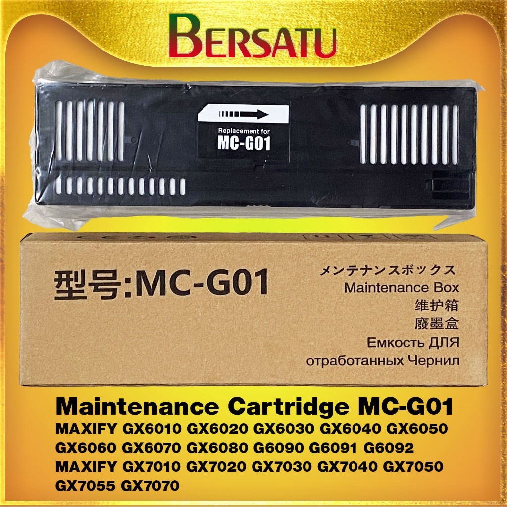 Maintenance Box Cartridge MCG01 Compatible Busa Sponge Cip MC-G01 pembuangan tinta untuk pemeliharaa