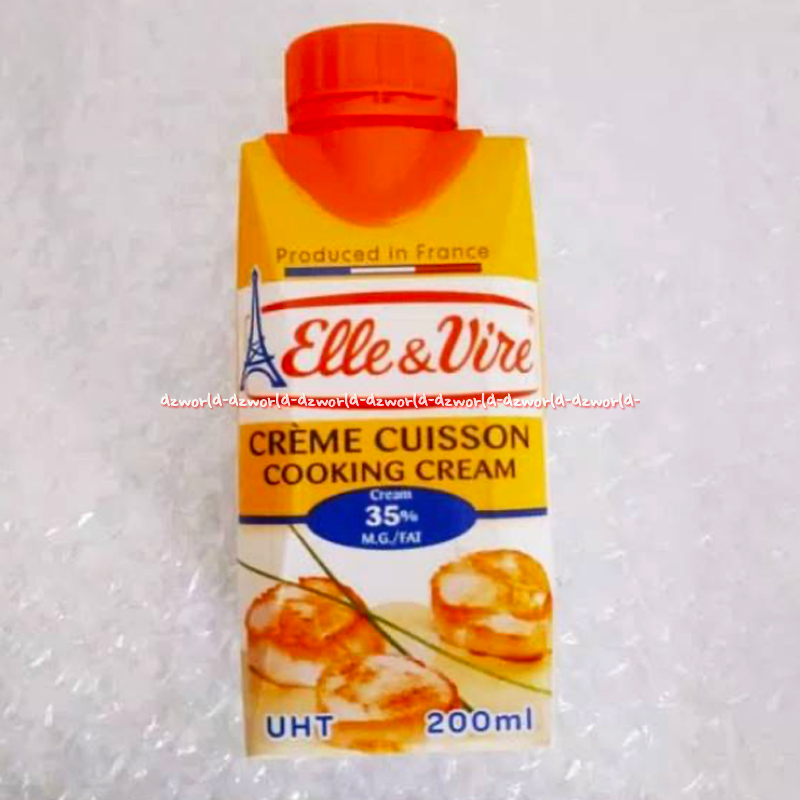 

Elle & Vire 200ml Creme Cuisson Cooking Cream UHT Kaya Krim Berkualitas Tinggi Bahan Masakan