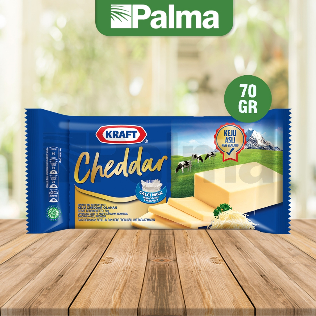 

KRAFT CHEDDAR MIDI, 70GR