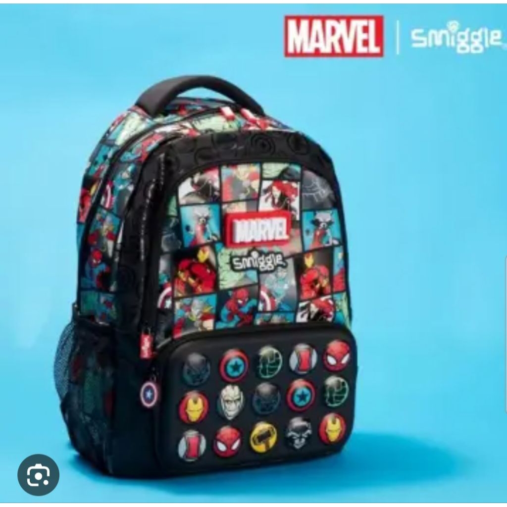 TAS ANAK COWOK SD MARVEL SMIGLE ORY NEW
