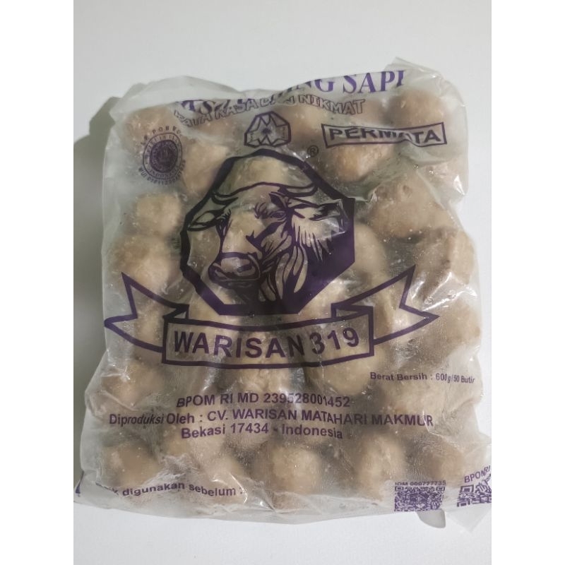 

Bakso Warisan BMS Isi 50 Buah