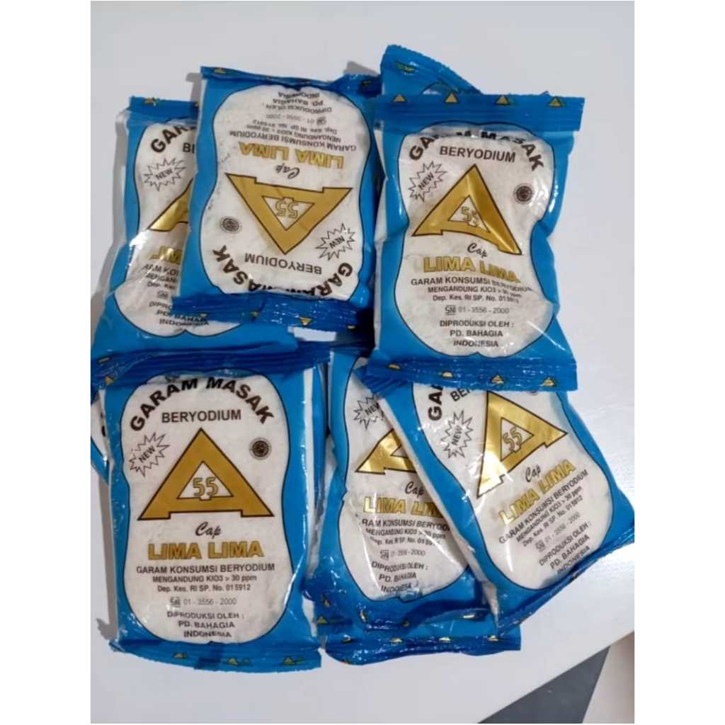 

( isi 10 Pcs ) Garam Masak Beryodium Garam Dapur