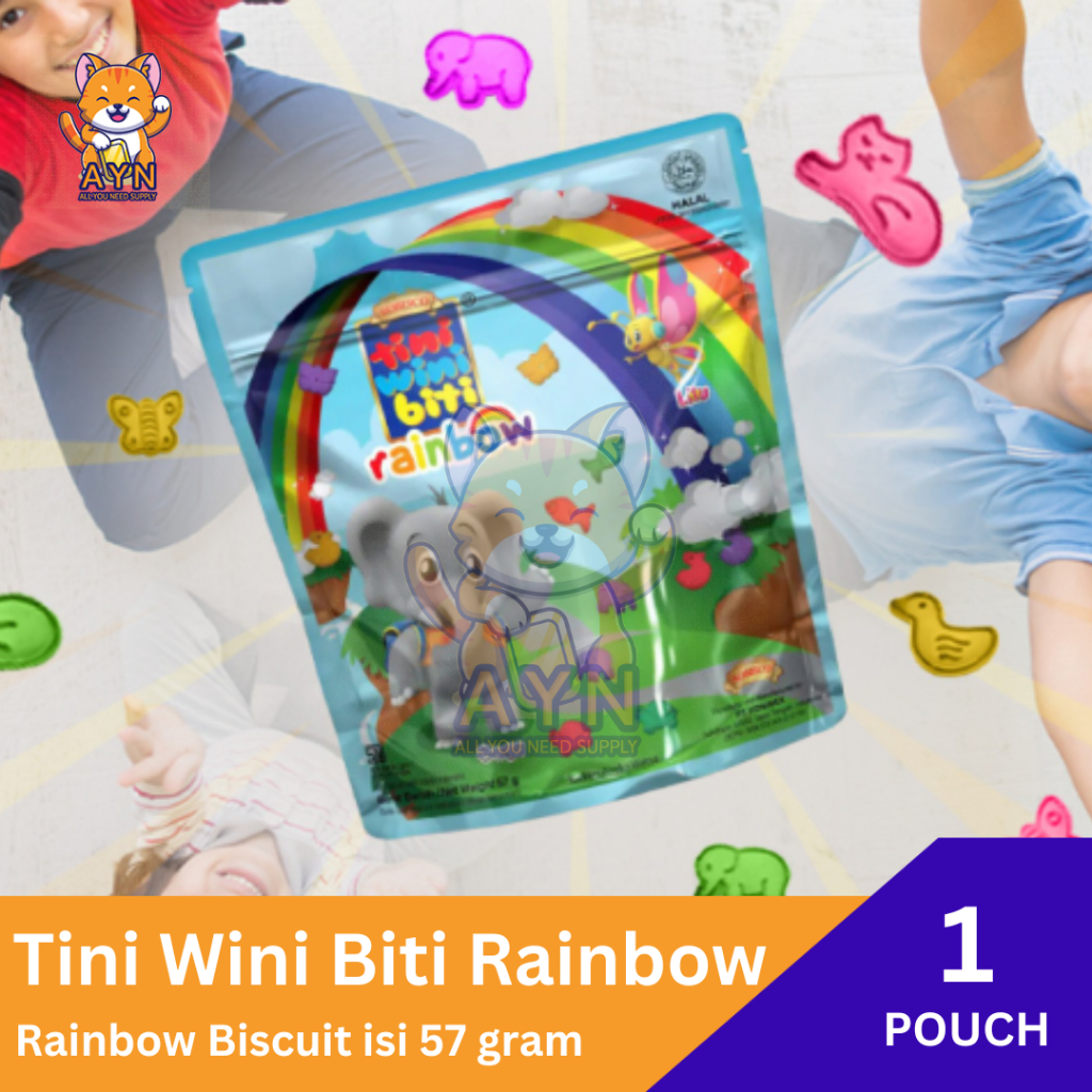 

Tini Wini Biti Rainbow Pouch 57 gram [ 1 pouch ]