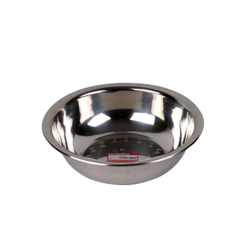 Mangkok Baskom Stainless Serbaguna Waskom Mixing Bowl  baskom kecil waskom kecil baskom lalapan