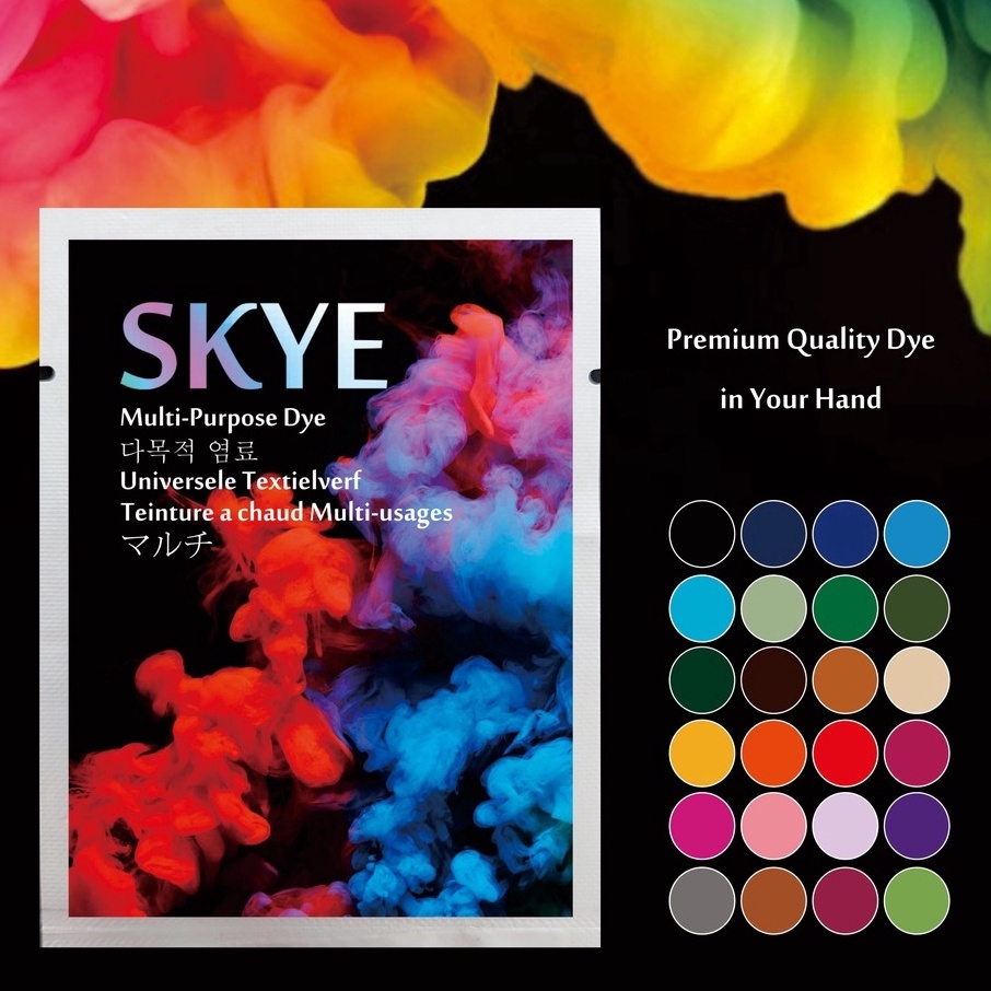 

KODE D5N Masih fresh SKYE DYE Pewarna Pakaian Celup Baju dan Kain Textile Tie Dye