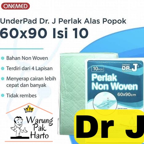 KODE G38U TERMURAH UNDERPAD DR J 6 X 9 ISI 1 PCS TRAINING PAD  PERLAK  PEE PAD  ALAS PIPIS  UNDERPAD