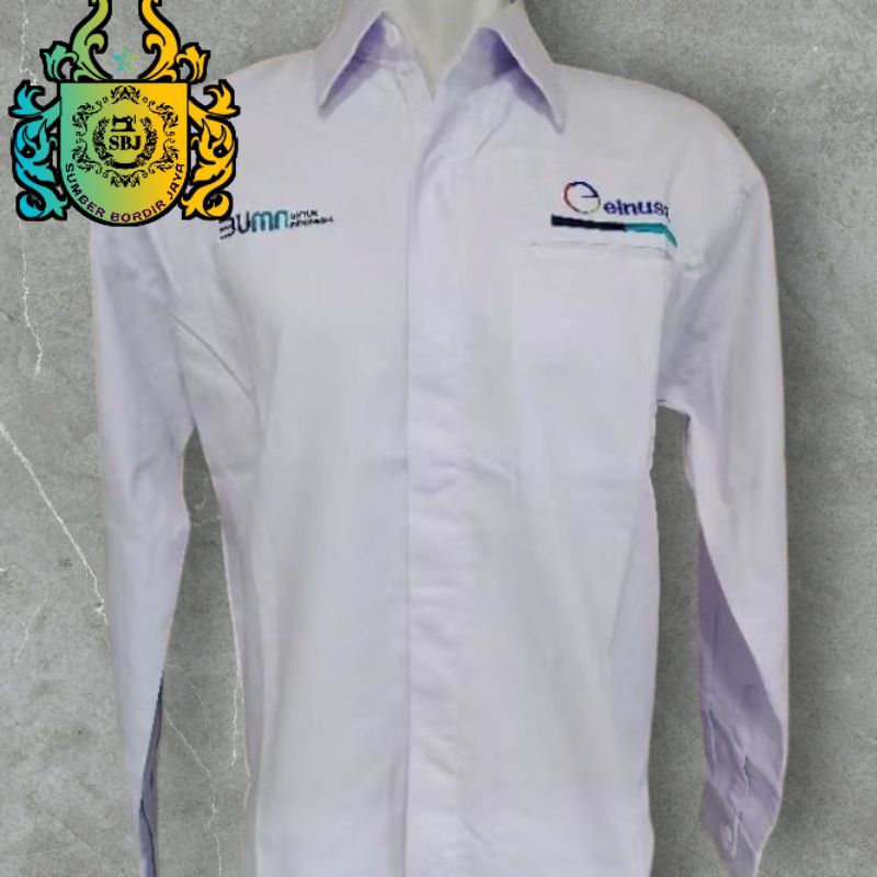 KEMEJA ELNUSA KEMEJA BUMN ELNUSA FULL bordir komputer