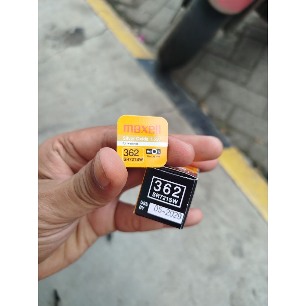 Maxell 362 SR721SW Original Baterai Jam Tangan 721