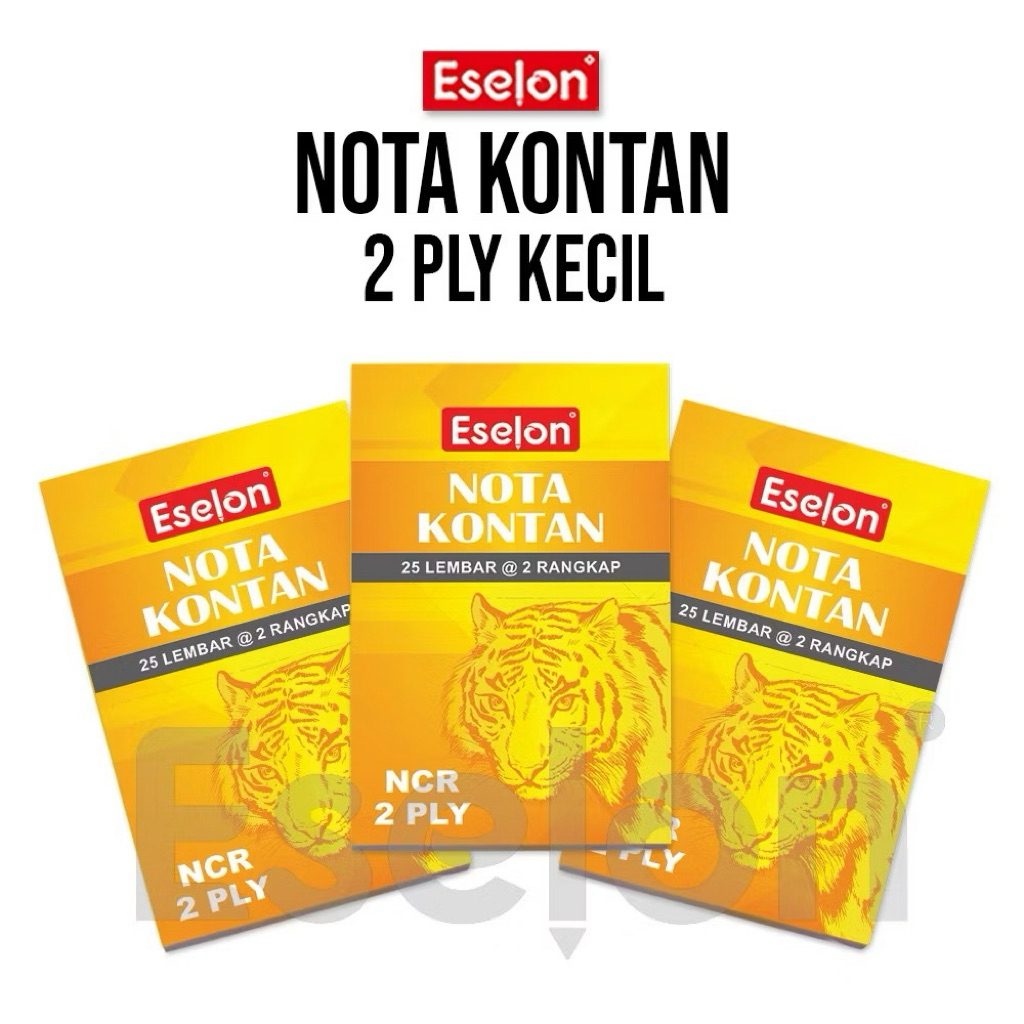 

1Pcs Nota Kontan K2 Eselon / Nota Kontan 2ply Eselon / Buku nota kontan K2 Kecil Eselon
