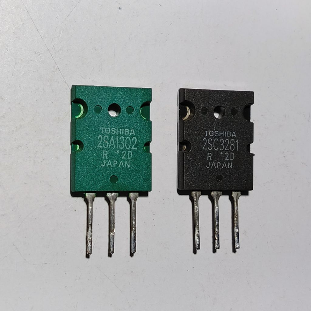 Toshiba 2SA1302 & Toshiba 2SC3281 transistor final original cabutan amplifier Pioneer