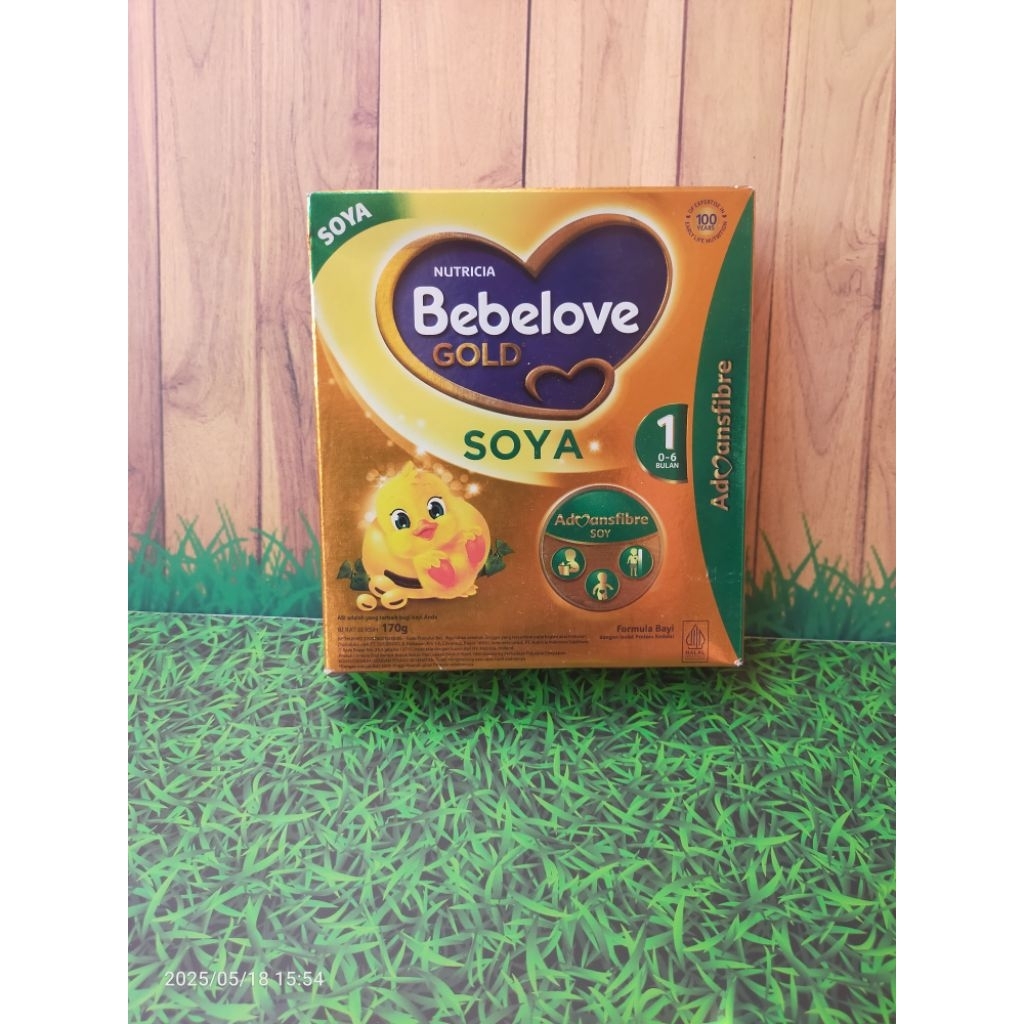 

NUTRICIA BEBELOVE GOLD SOYA 0-6 BULAN 170gr