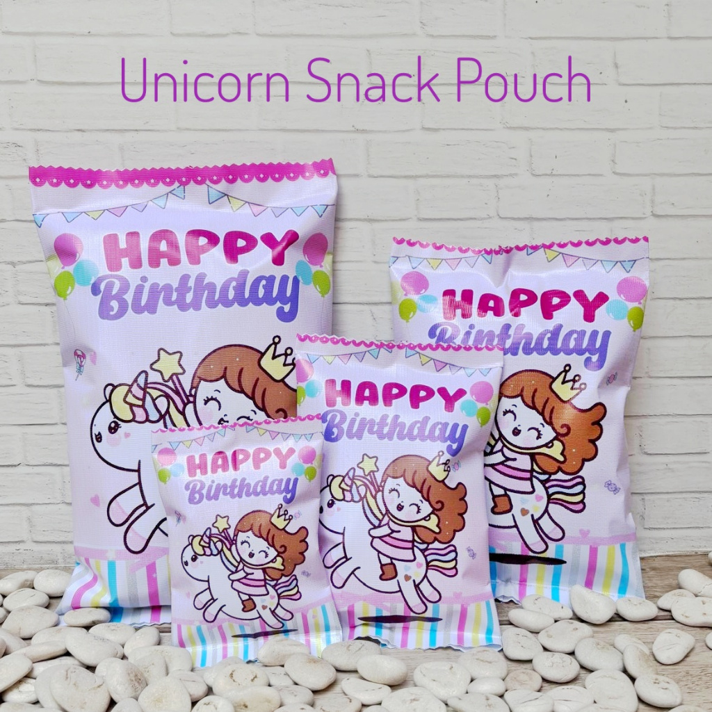 

Unicorn Pouch Snack Vinyl Kemasan Snack Hampers Birthday Jumbo Souvenir Ulang Tahun Pesta Set Hadiah Gift Ulang tahun Kids Anak Girl Pink