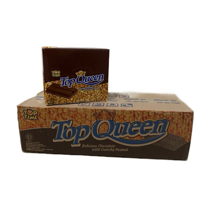 

Top Queen Chocolate with crunchy peanut