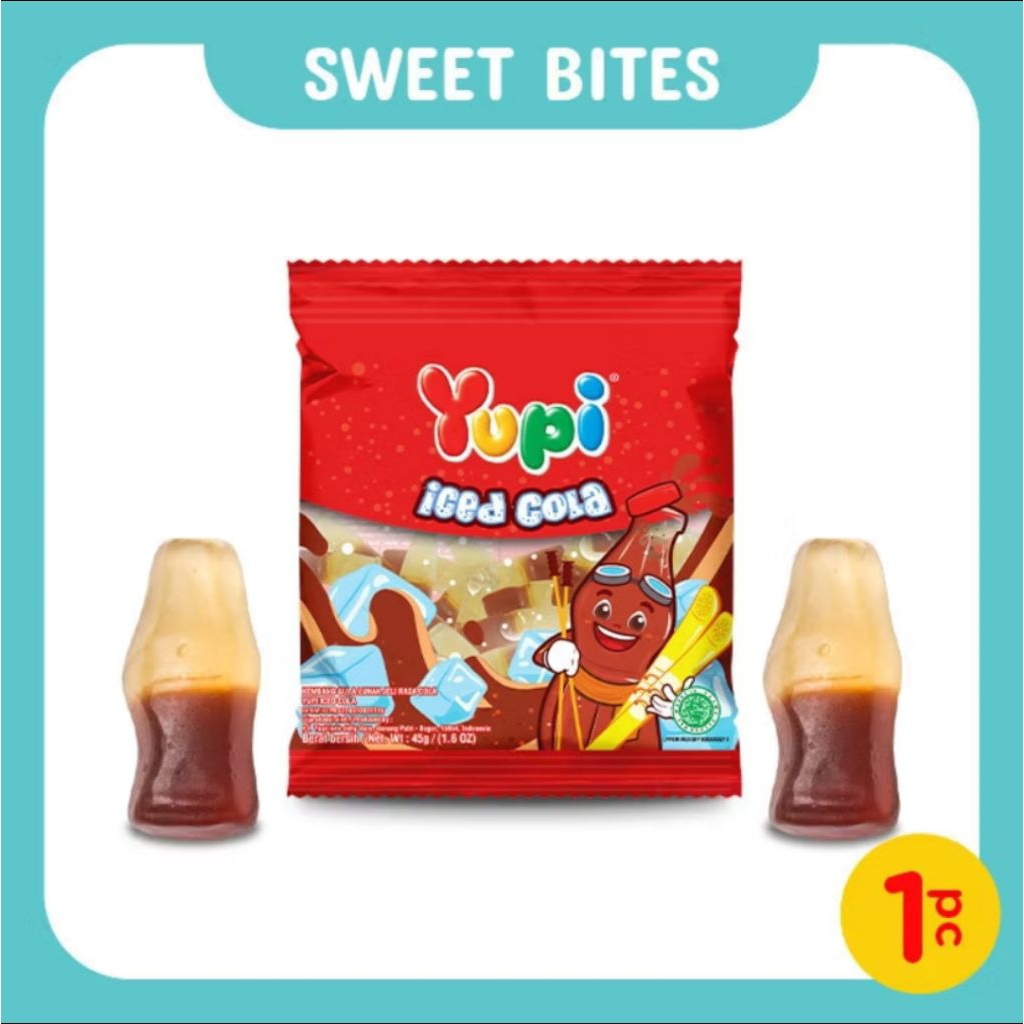 

YUPI ICED COLA 45 gram