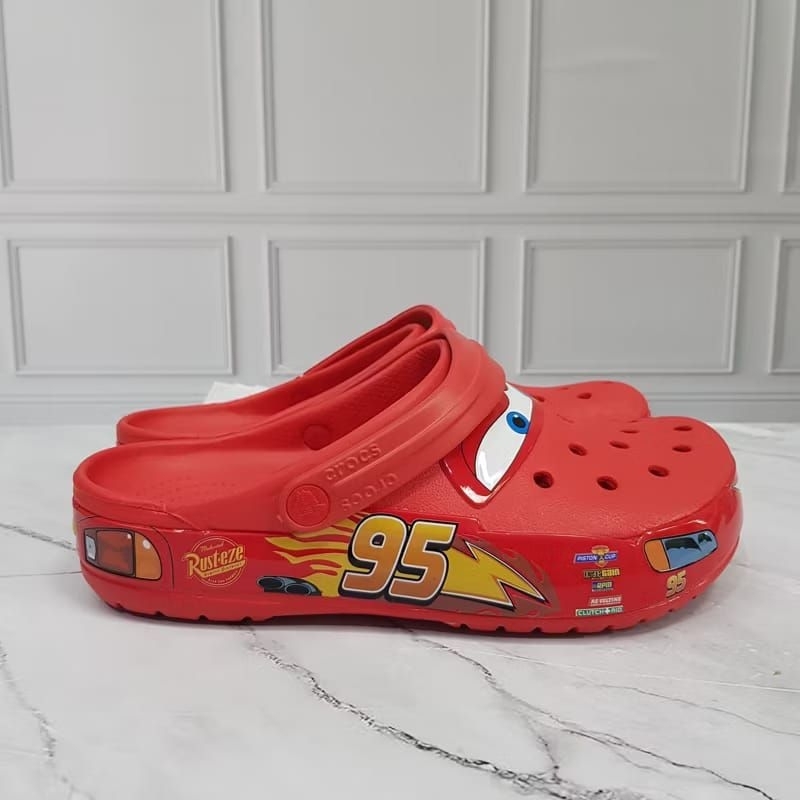 CROCS ANAK CARS MCQUEEN CLOG / SANDAL CARS MCQUEEN CLOG NON LED