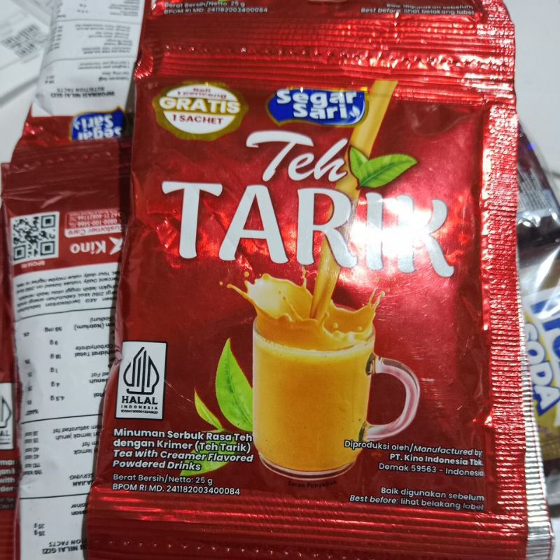 

[23 gram x 10] segar sari teh tarik
