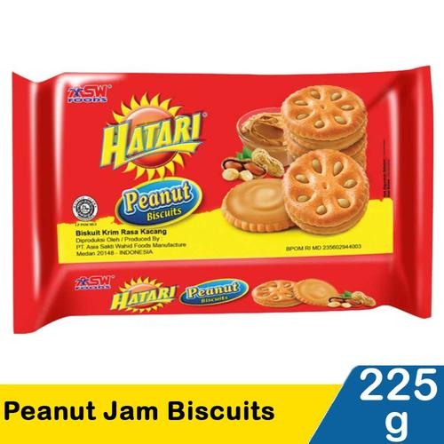 

HATARI JAM BISCUIT PEANUT PCK 250/225g