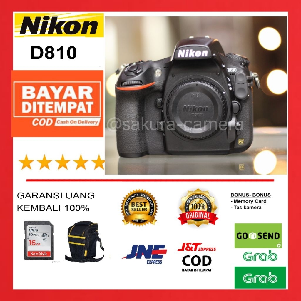 NIKON D810 BODY ONLY