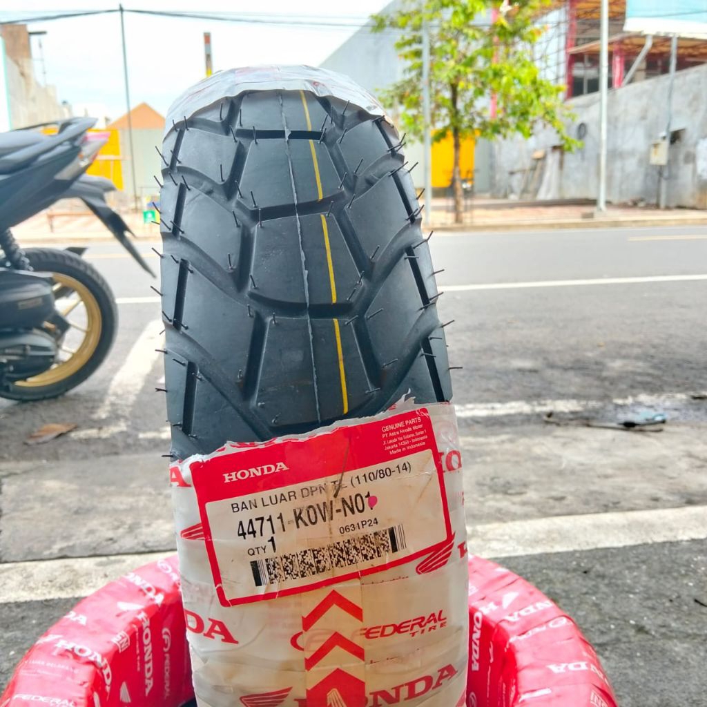 BAN LUAR AHM TUBELESS 11080 RING 14 ORIGINAL AHM
