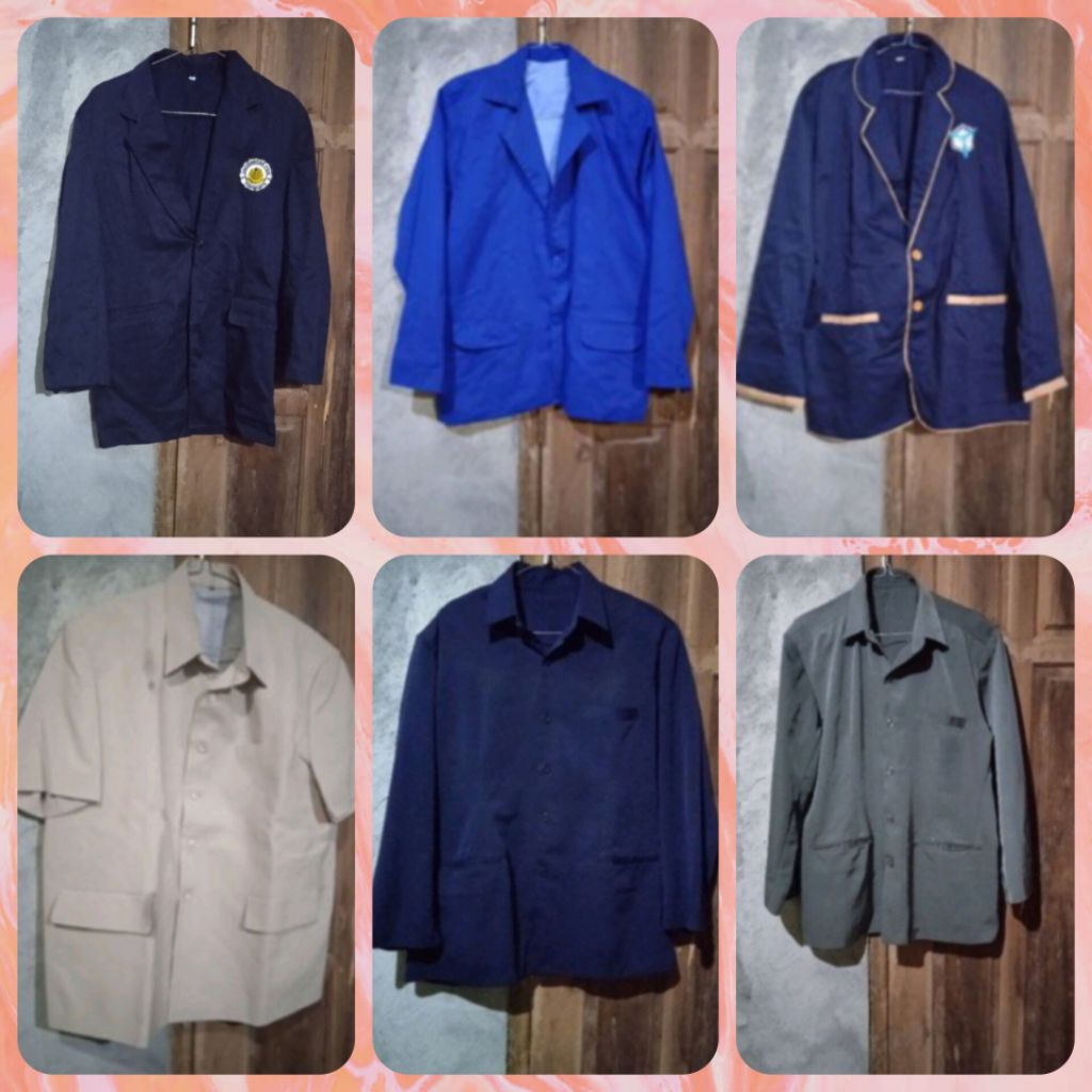Preloved Baju Seragam Dinas/safari dan Jas