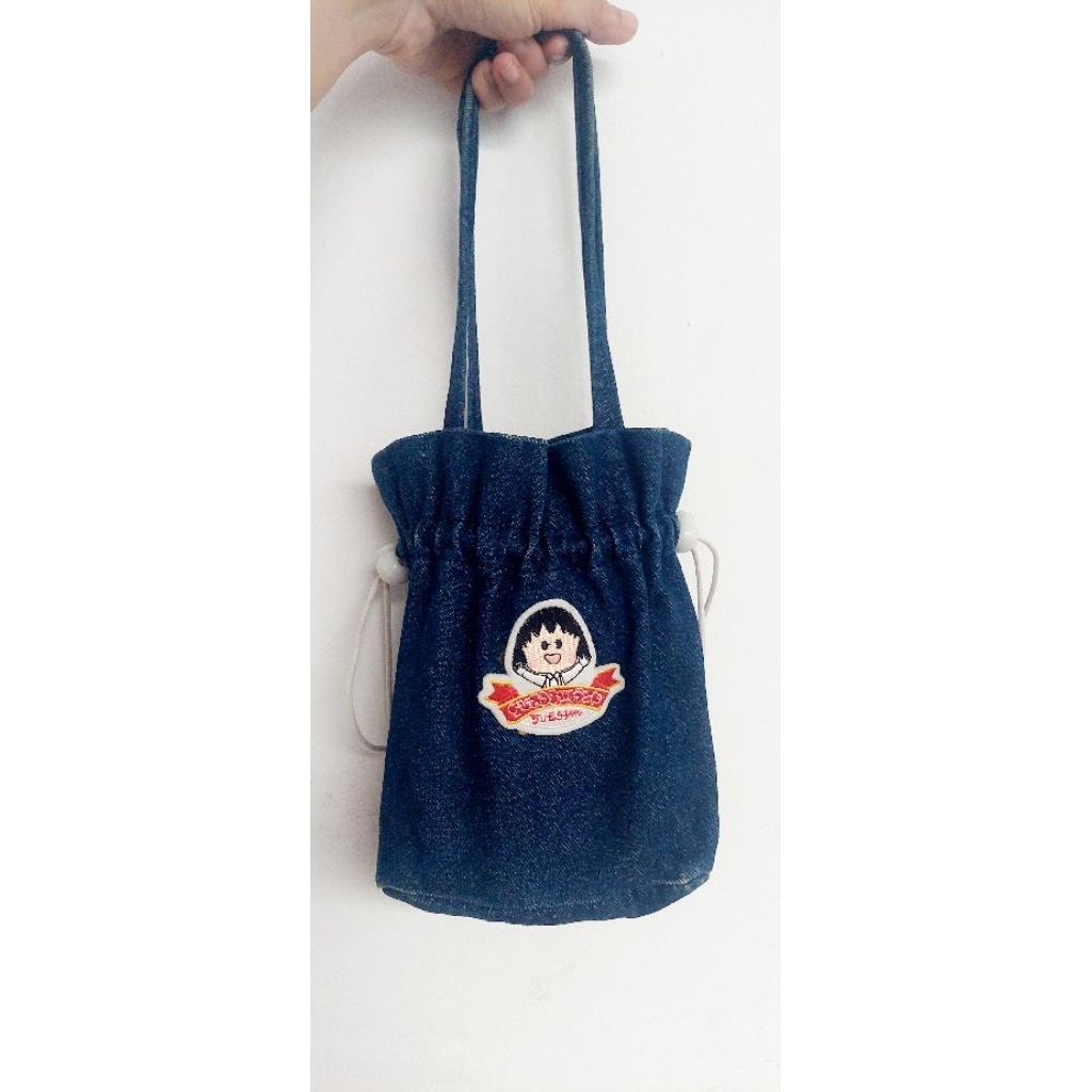 PL Hand Bag Tas Serut Chibi Maruko Chan