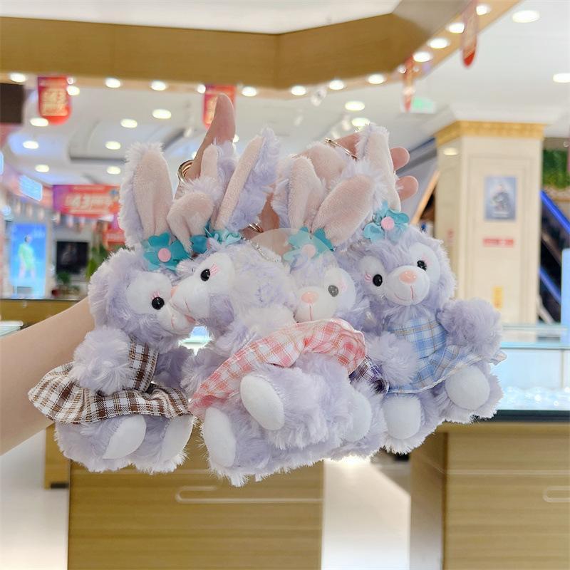 Gantungan Tas Stella Lou Boneka Stella Lou Dress Disney Bagcharm Plush Doll Keychain Gantungan Kunci