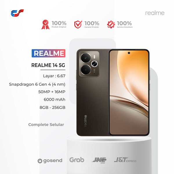 REALME 14 5G 8GB 256GB | REALME 14T 5G 8GB 128GB 256GB - GARANSI RESMI REALME INDONESIA