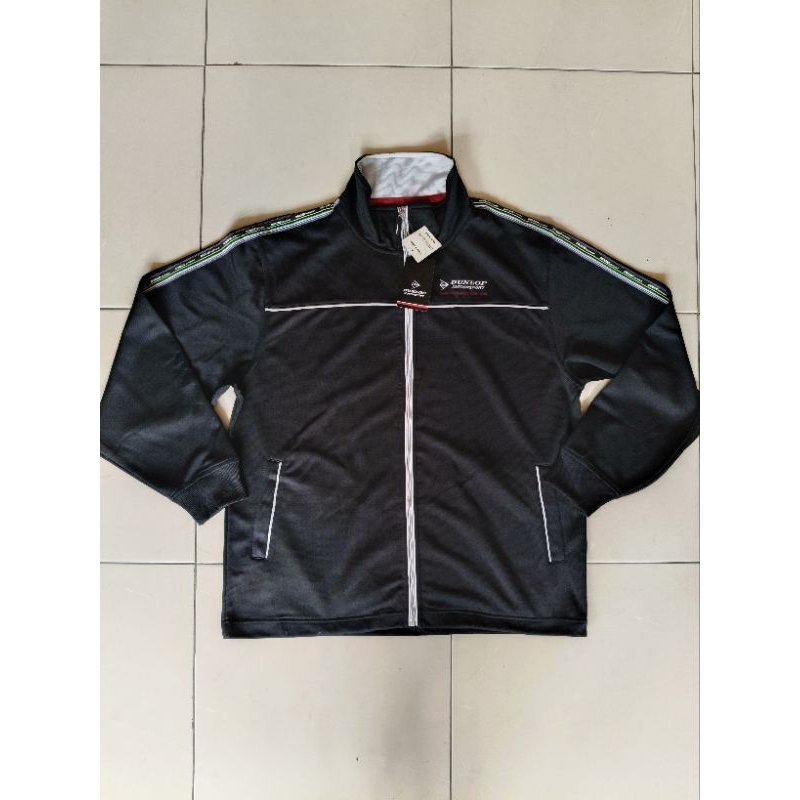 Jaket Tracktop Dunlop Motorsport Original Bnwt