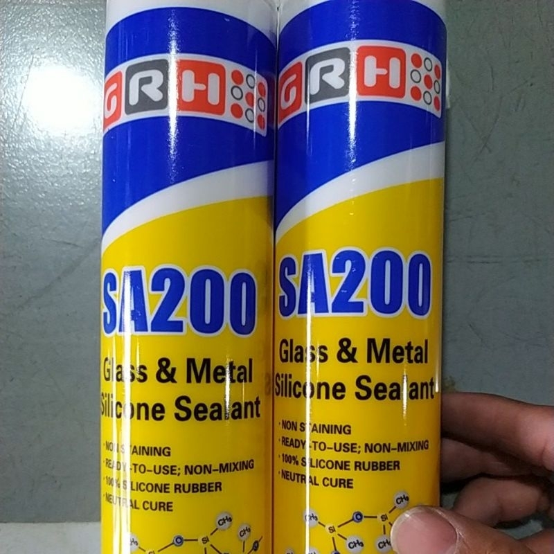 Lem silikon / Silicone sealant NETRAL GRH SA200 270ml